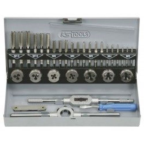 Coffret de jeux de tarauds et filières 32pcs