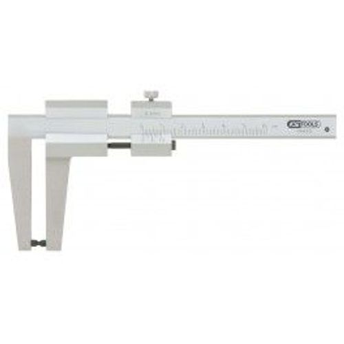 Calibre à coulisse inox pour disque de frein, vernier à vis, coffret bois