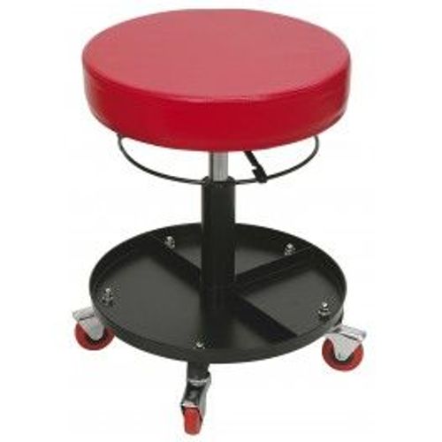 Tabouret sur roulette réglable en hauteur
