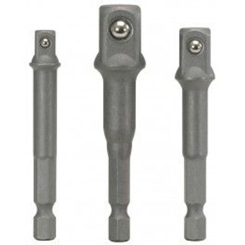 Jeu de 3 porte douilles  6.35mm  1/4"  3/8"  1/2"