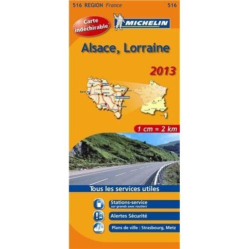 Carte Alsace Lorraine 2013