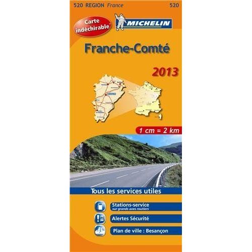 Carte Franche-Comté 2013