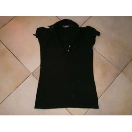 Polo Manches Courtes Noir Taille S Marque Pimkie