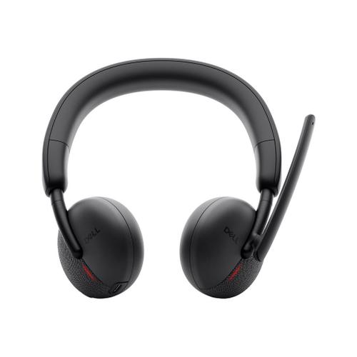 Dell Wireless Headset WL3024 - Micro-casque - sur-oreille - vertical - Bluetooth - sans fil - certifié Zoom, Certifié pour Microsoft Teams