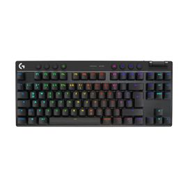 Logitech G PRO X TKL - Clavier backlit sans fil - 2.4 GHz, Bluetooth - AZERTY - Français - commutateur : Tactile - noir