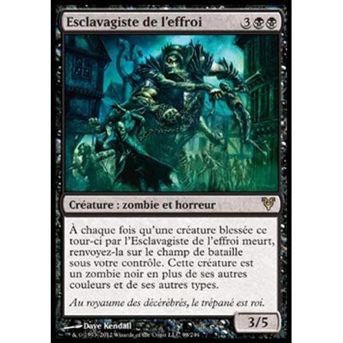 Mtg - Esclavagiste De L'effroi [Avacyn Ressuscitee] Rare