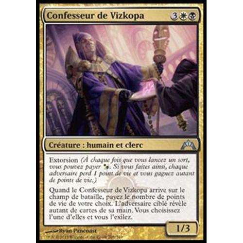 Mtg - Confesseur De Vizkopa [Insurrection] X4