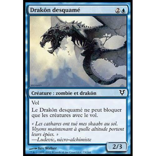 Mtg - Drakon Desquame [Avacyn Ressuscitee] X4