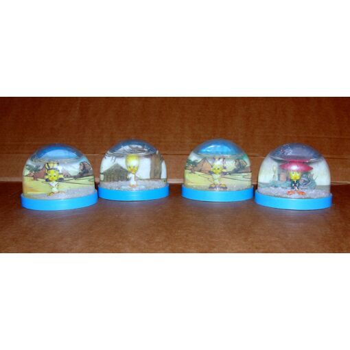 Lot De 16 Boules à Neige Titi (Warner Bros) – Collection Vintage