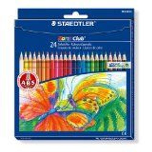 Staedtler Crayon De Couleur Noris Club, ¿Tui Carton De 24