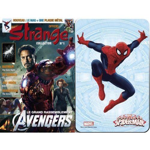 Semic Distribution - Smsc1sm - Figurine - Strange Collector 1 - Avec Une Plaque Collector - Spiderman