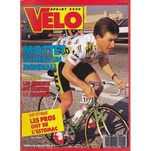 Velo Sprint 2000 Magazine N° 244 : Mottet Numéro Un Mondial