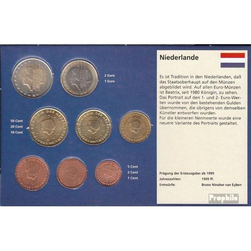 Pays-Bas 2007 Série De Monnaies Fleur De Coin 2007 Euro Après Enquête