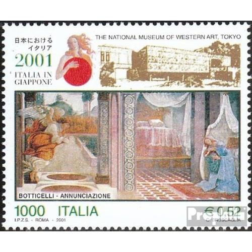 Italie 2740 (Complète Edition) Neuf Avec Gomme Originale 2001 Kulturausstellung