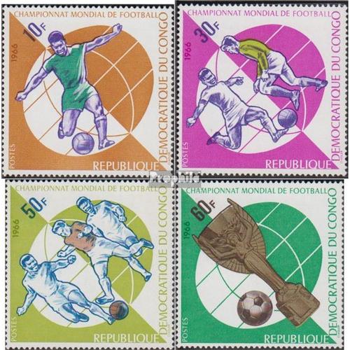 Congo (Kinshasa) 271-274 (Complète Edition) Neuf Avec Gomme Originale 1966 Football Wm Angleterre