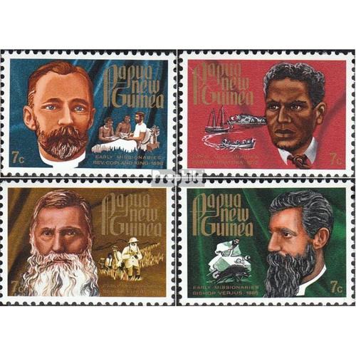 Papouasie-Nouvelle-Guinée 230-233 (Complète.Edition.) Neuf Avec Gomme Originale 1972 Missionaires