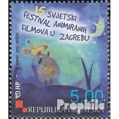 Croatie 618 (Édition Complète) Neuf 2002 Trickfilmfestival