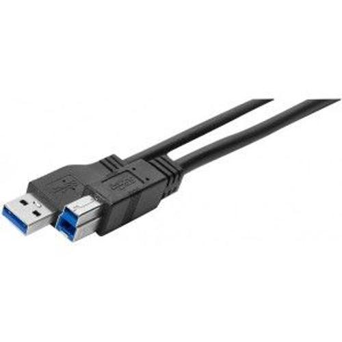 Hypertec ProConnectLite Value - Câble USB - USB type A (M) pour USB Type B (M) - USB 3.0 - 2 m - noir