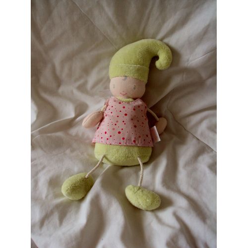 Doudou Lutin Vert Rose By Corolle Année 2003