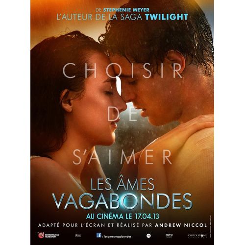 Les Âmes Vagabondes /The Host - Véritable Affiche De Cinéma Pliée -Format 120x160 Cm - De Andrew Niccol Avec Saoirse Ronan, Diane Kruger, Max Irons, Jake Abel, William Hurt, Frances Fisher - 2013