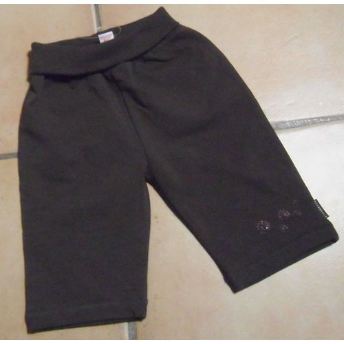 Pantalon Orchestra Molleton Extensible Marron Neuf Taille 9 Mois