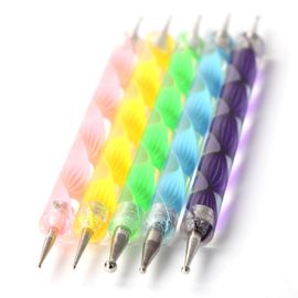 Nail Art - Lot De 5 Stylos Double Pointes - Dotting Pens 