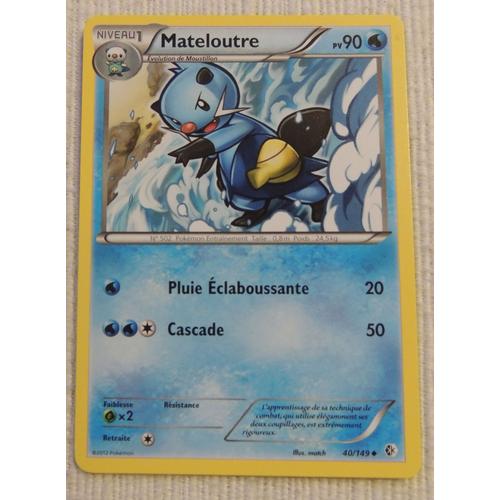 Carte Pokémon Mateloutre 40/149 Frontières Franchies