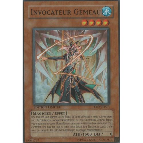 Invocateur Gemeau - Super Rare - Vf - Taev Promo