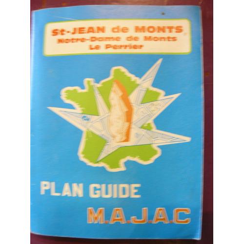 St Jean De Monts Notre Dame De Monts Le Perrier Plan Guide M.A.J.A.C