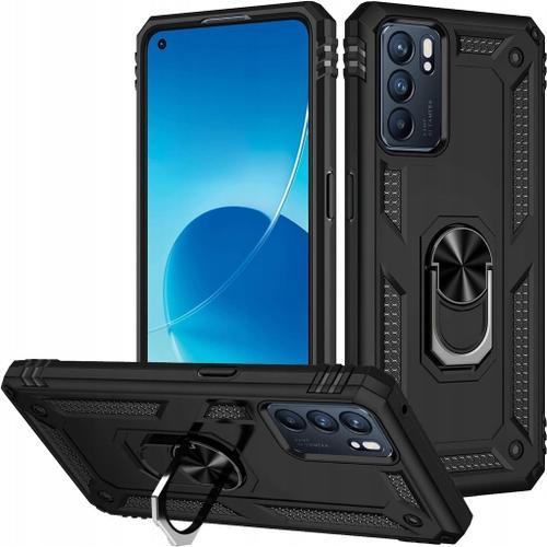 Coque Oppo Reno 6 5g Pour T¿¿L¿¿Phone Portable Avec Aimant