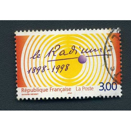 Timbre France N°3210 Oblitéré Année 1998