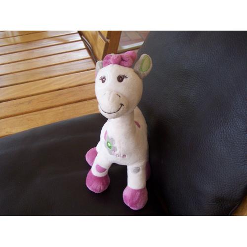 Doudou Girafe Blanche Arthur Et Lola Bebisol