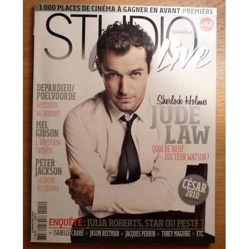 Studio Ciné Live N°12 - Jude Law