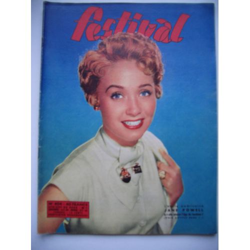 Festival  N° 404 : L'etoile Americaine Jane Powell A-T-Elle Atteint L'age Du Bonheur ?