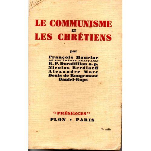 Le Communisme Et Les Chrétiens