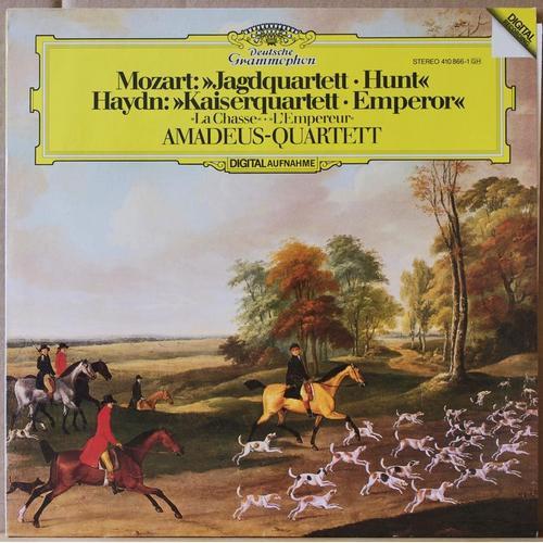 Mozart : Streichquartett B Dur Kv 458 "Jagdquartett" - Haydn : Streichquartett C Dur Op 76 N 3 "Kaiserquartett"