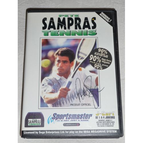Pete Sampras Tennis (J-Cart De 1 À 4 Joueurs) Megadrive