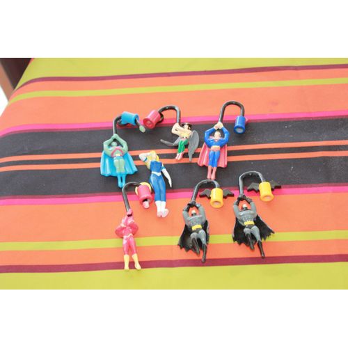 Dc Comics: Lot De 7 Figurines!