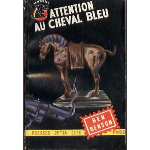 Attention Au Cheval Bleu - Un Mystère 123 - Couverture Et Édition Originales