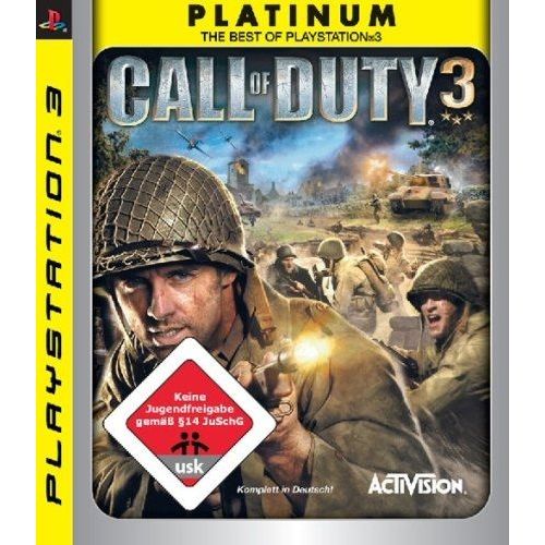 Call Of Duty 3 - Platinum [Jeu Ps3]