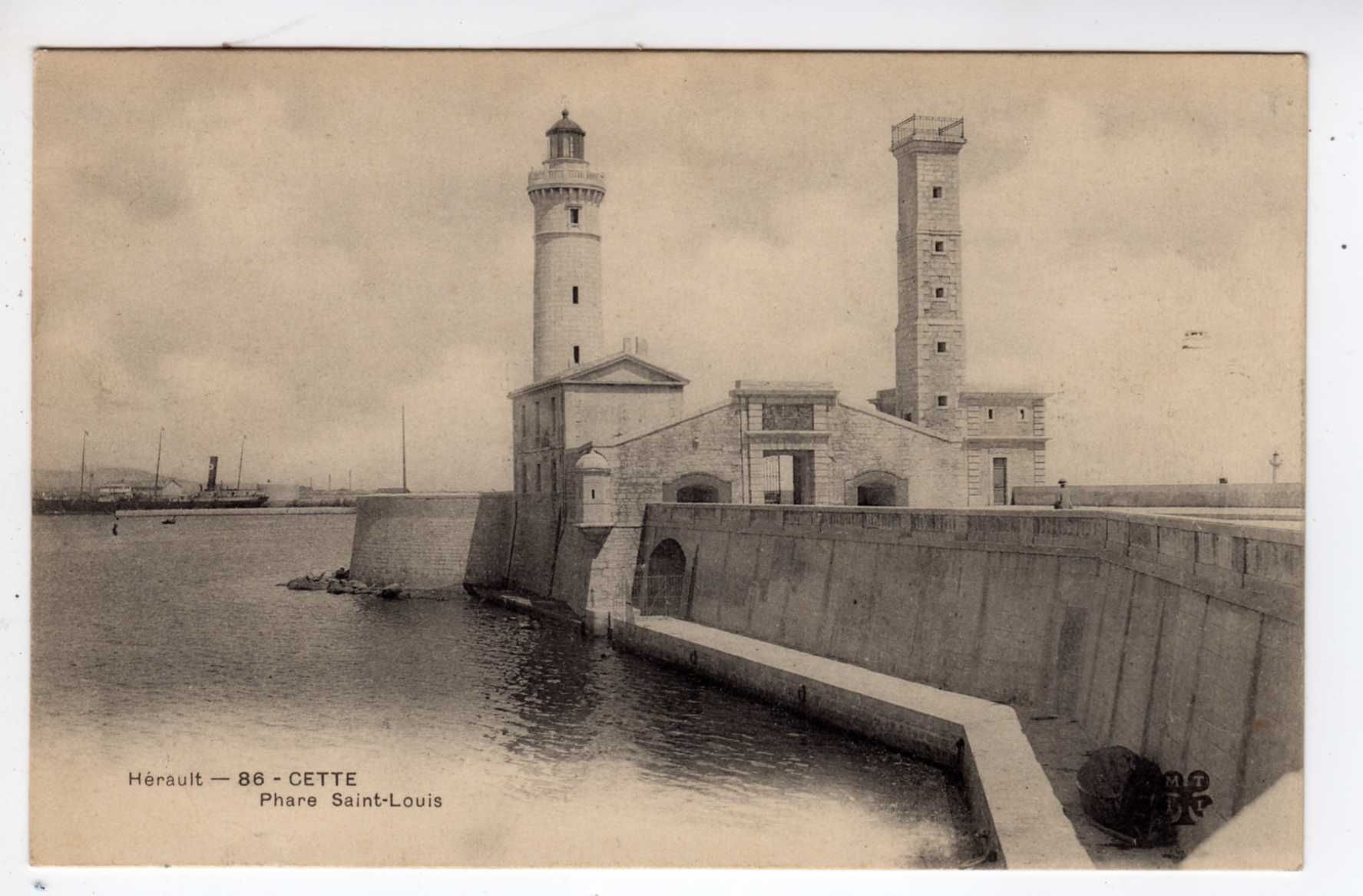 Carte Postale Cette Phare Saint Louis Sete Herault Rakuten