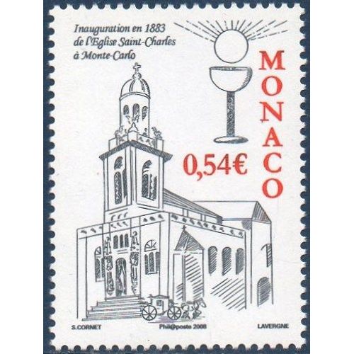 125ème Anniversaire De L'inauguration De L' Eglise Saint Charles À Monte Carlo
