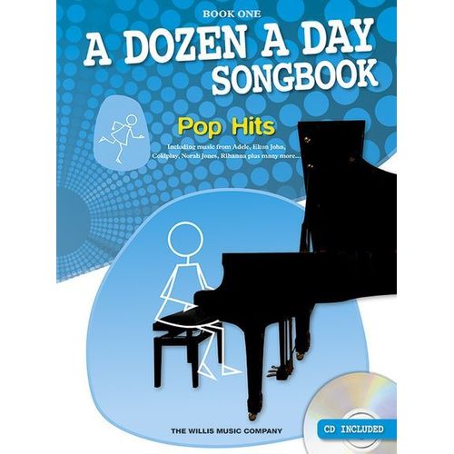 A Dozen A Day Songbook: Pop Hits - Book One + Cd