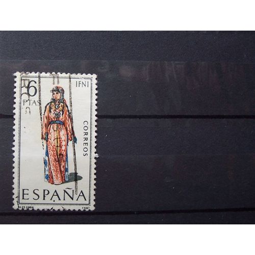 Timbre Costume 1969 Espagne