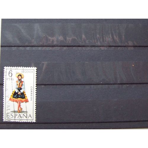Timbre Costume 1970 Espagne