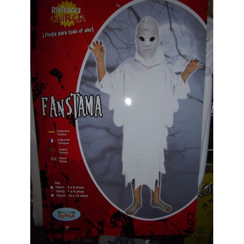 Deguisement Fantome Enfant 7 / 9 Ans