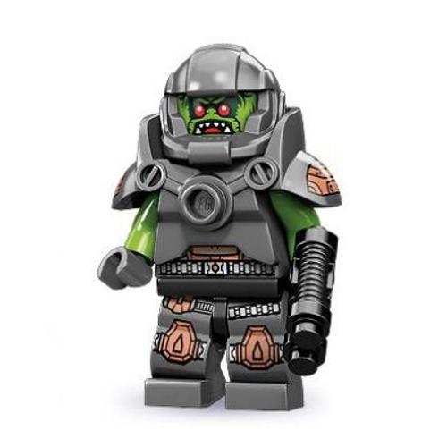 Lego Minifigures Série 9 Le Vengeur De L'espace Alien N°11