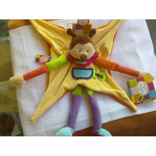 Doudou Tatoo Bourdon 45cm Doudou Et Compagnie