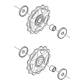 Galet Derailleur 8v 13d Shimano Y5vp98050