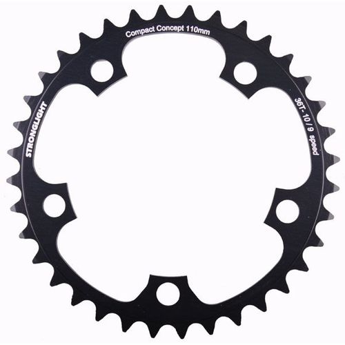 Plateau D110 34 Dents Noir Strong